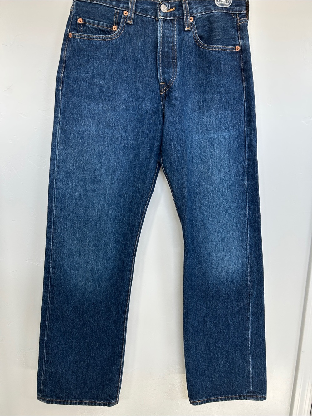 Women’s Levi Strauss 501 Straight Leg Button Fly Jeans Size 29